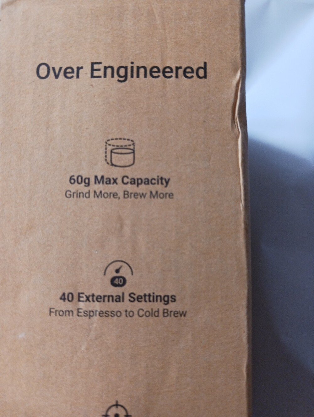 Ceving Mega 60 Manual Coffee Grinder, Stainless Steel Burr, 40 Settings New - Picture 11 of 14